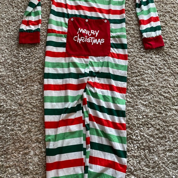 Holiday Stripes Onezie - Picture 3 of 3